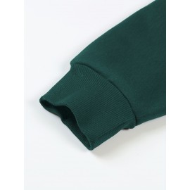 [Queen Crown Hoodie] Plus Size Women's Pink 