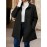 Plus Size, Women's Plus Size Winter Coat - Elegant Long Jacket with Pockets, Machine Washable Cold Weather Outerwear, Formal & Everyday Chic Outer Jacket for Women, Cold Weather Apparel, Nonstretch Fabric, Durable Construction