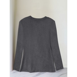 [Stretchy Puerto Rico T-Shirt] Stretchy Polyester Women's Puerto Rico Flag Cartoon Frog Graphic Long Sleeve T-Shirt | Casual Round Neck Top for Spring & Summer Vacation, Machine Washable, Playful Design