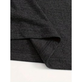 Women's Vintage Japanese Woodblock Print T-Shirt - Cherry Blossom & Red Sun Design, Semi-Sheer Short Sleeve Crew Neck Casual Top, Machine Washable for Spring & Summer, Breathable Fabric