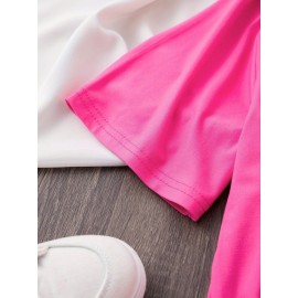 Women's Casual Short Sleeve T-Shirt - Vibrant Purple with White Spanish Scripture Letter Print (Isaiah 30:5), 100% Polyester Knit, Lightweight 180g All-Season Top, Machine Washable