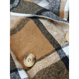 Women'S Stylish Autumn/Winter New High-End Fleece Slim Fit Tie-Up Blazer and Long Pants Suit, 2pcs Set for Office Commuting Versatile Wear, Casual Attire|Sleek Formal Attire|Sleek Design